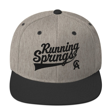 Running Springs Team Spirit - Snapback Hat - Wears The MountainHatsWears The Mountain