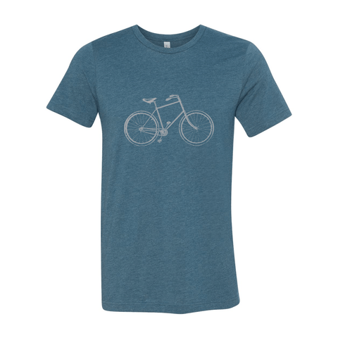 Bicycle - Unisex Jersey T - Wears The MountainT-ShirtsPrint Melon Inc.