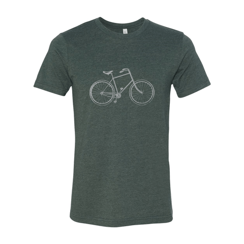 Bicycle - Unisex Jersey T - Wears The MountainT-ShirtsPrint Melon Inc.