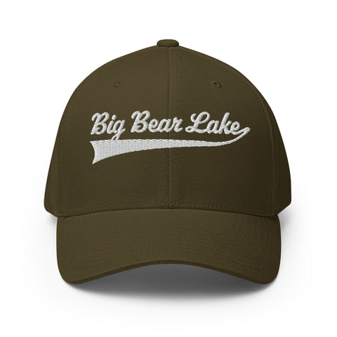 Big Bear Lake Team Spirit - FlexFit Hat - Wears The MountainWears The Mountain