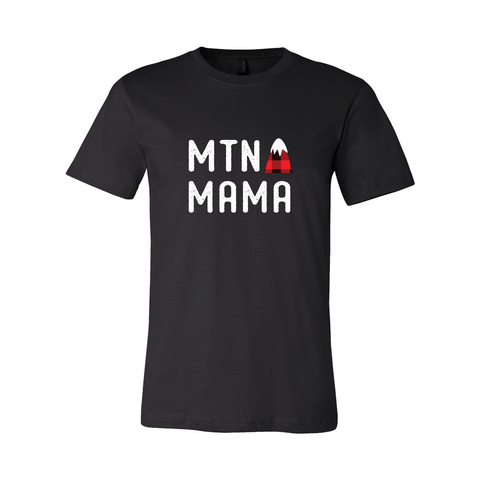 Mtn Mama: Flannel Mtn - Unisex Jersey T - Wears The Mountain