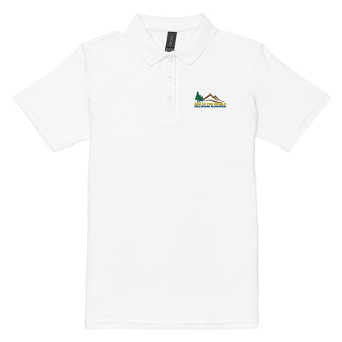 Rim Ed Foundation - Embroidered Women's Pique Polo - Wears The MountainWears The Mountain