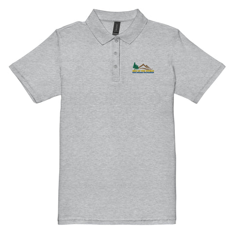 Rim Ed Foundation - Embroidered Women's Pique Polo - Wears The MountainWears The Mountain