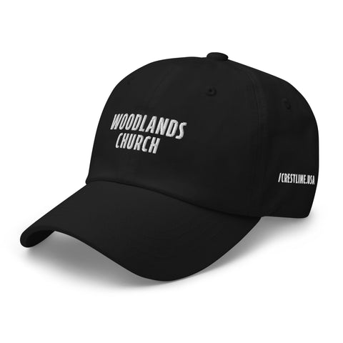 Woodlands Church Crestline - Adjustable Hat - Wears The MountainWears The Mountain