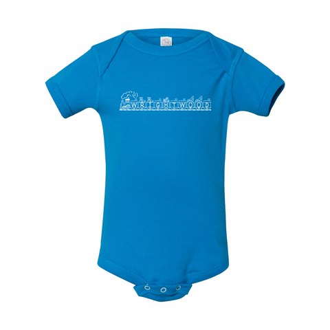 Wrightwood Toy Train - Onesie - Wears The MountainKids/BabiesPrint Melon Inc.